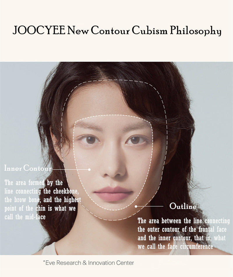 Joocyee Fermented Color Facial Contour Plate Repair Highlight Blush Multi-Purpose Expansion and Shrinkage 酵色面部轮廓盘修容高光腮红多用膨胀收缩一体综合盘 10g