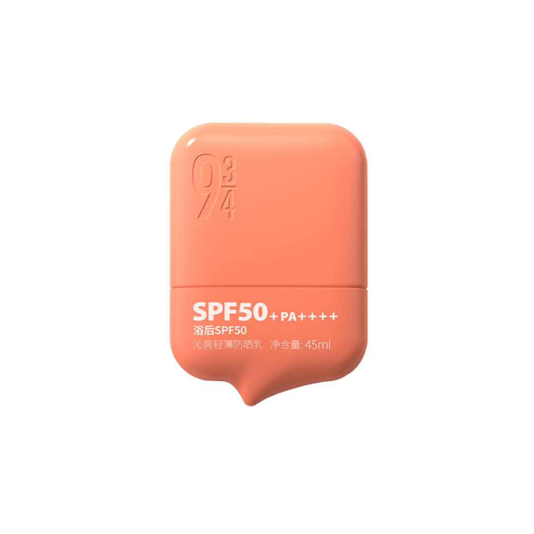 93/4 Sunscreen Family Series Sunscreen Lotion SPF30/50 PA++++ 45ml/70ml 93/4防晒家族系列防晒乳