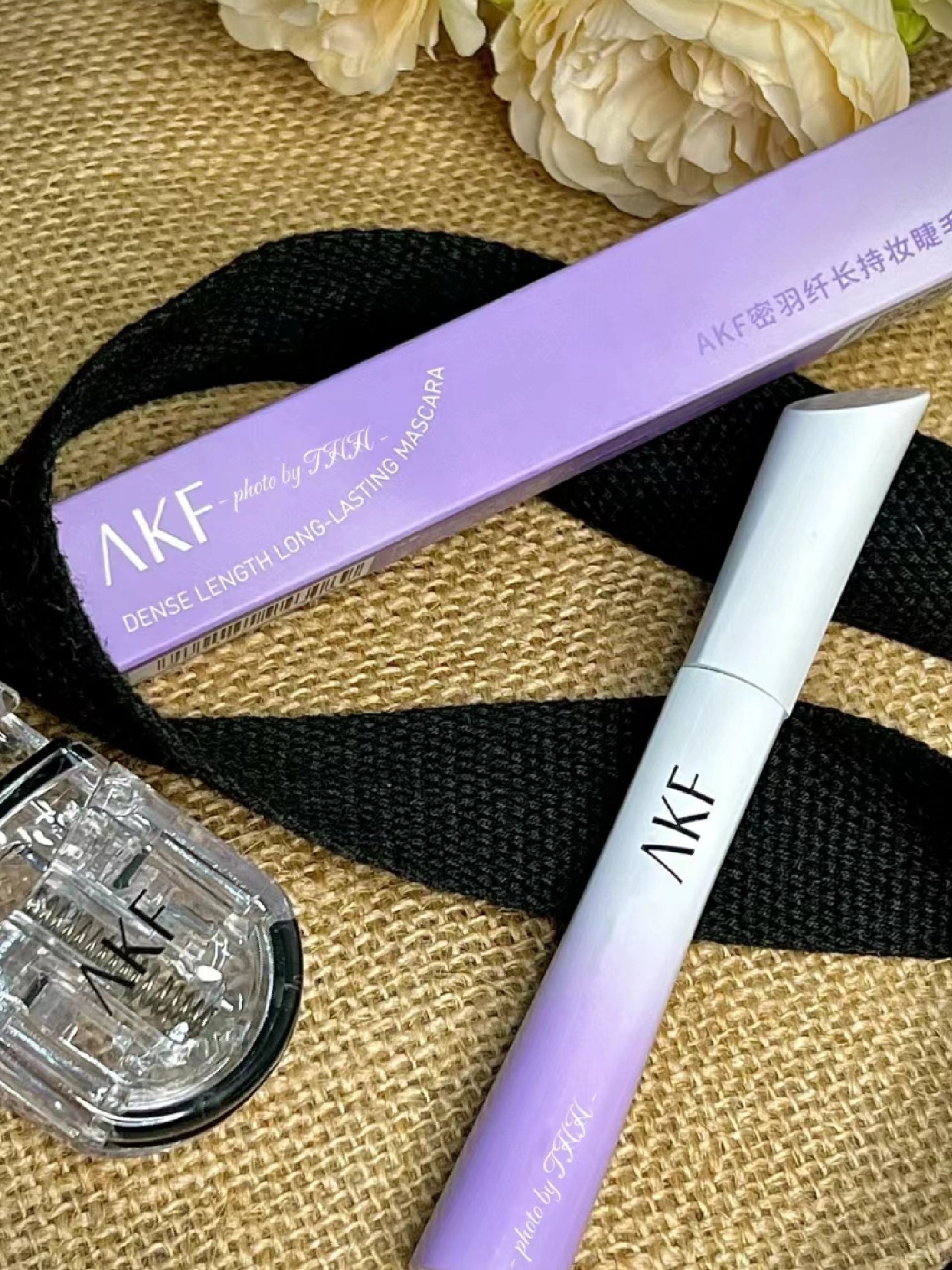 AKF Dense Length Long-Lasting Mascara 5g AKF密羽纤长持妆睫毛膏