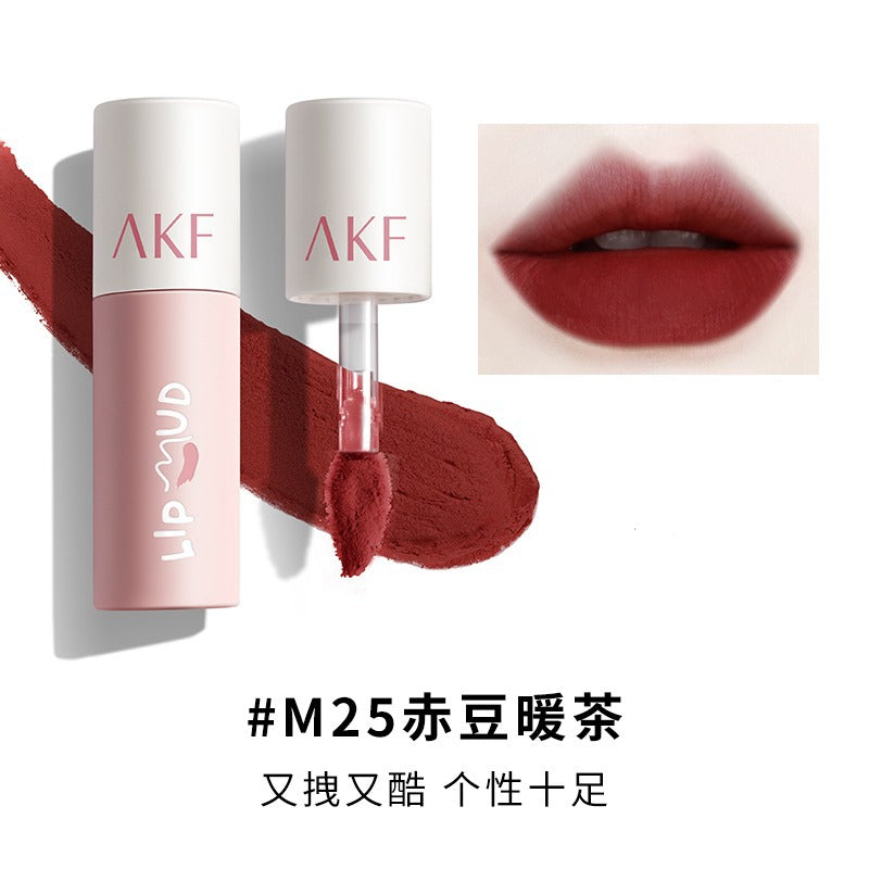 AKF Velvet Matte Lip Mud AKF哑光雾面丝绒唇泥 3g