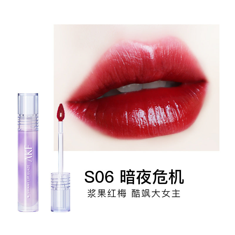 AKF Long-Lasting Shinny Lip Glaze AKF长效持久唇釉  2.5g