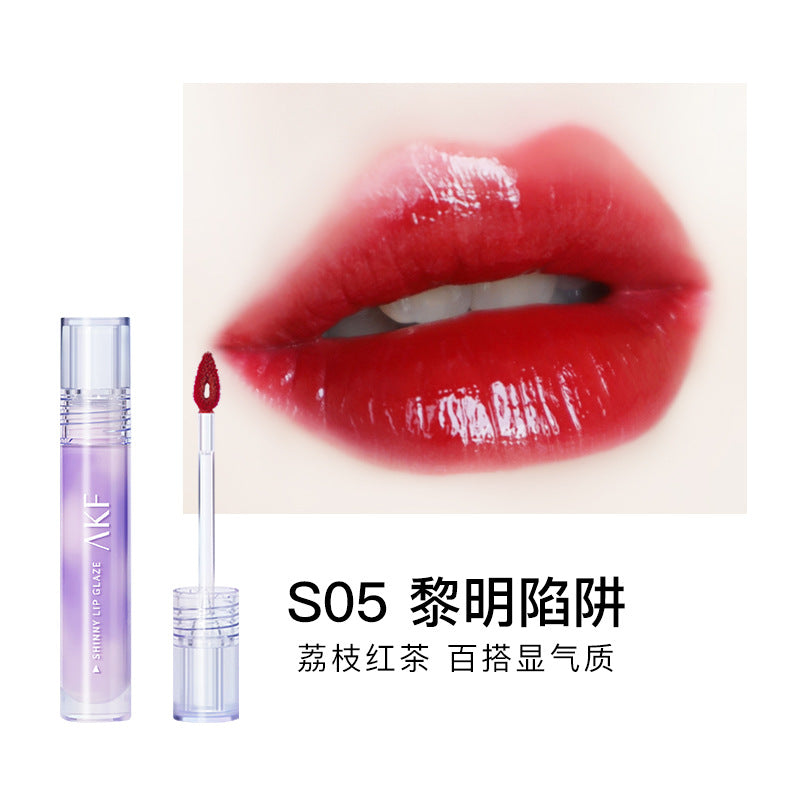 AKF Long-Lasting Shinny Lip Glaze AKF长效持久唇釉  2.5g