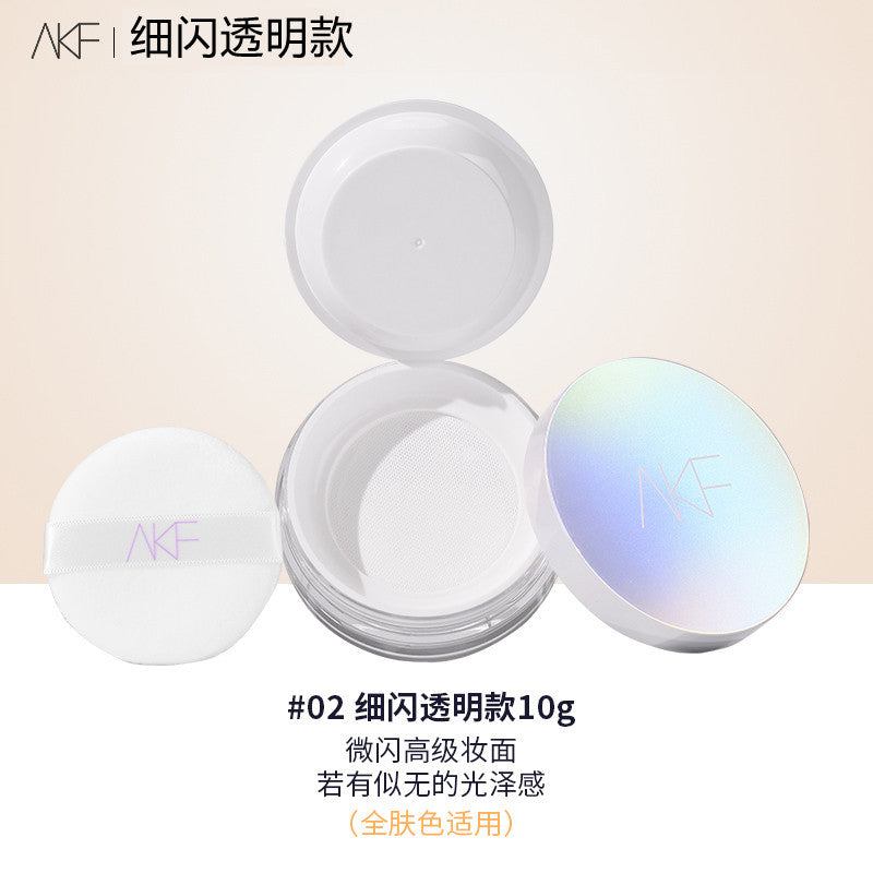 AKF Moisturizing Lasting Oil Control Makeup Powder AKF保湿持久控油散粉 10g