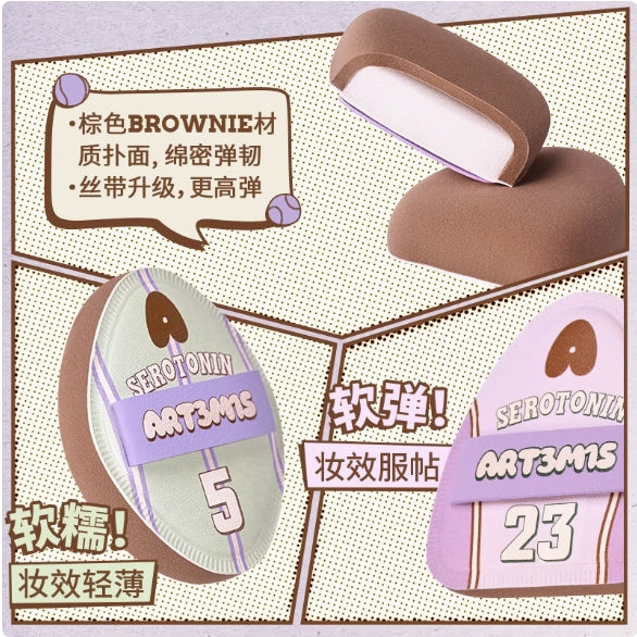 ART3M1S Tennis Series Powder Puff 凹凸迷思网球系列粉扑