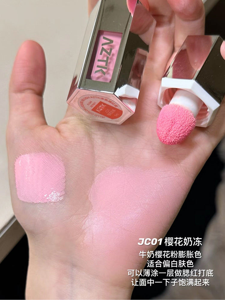 AZTK Jello Color Liquid Blush 5ml 菁之冻色腮红液