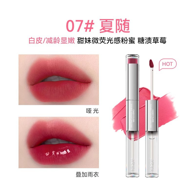 AZTK Long-Wear Dual-Ended Lip Gloss 1.7g+1.7g 菁之持妆双头唇釉