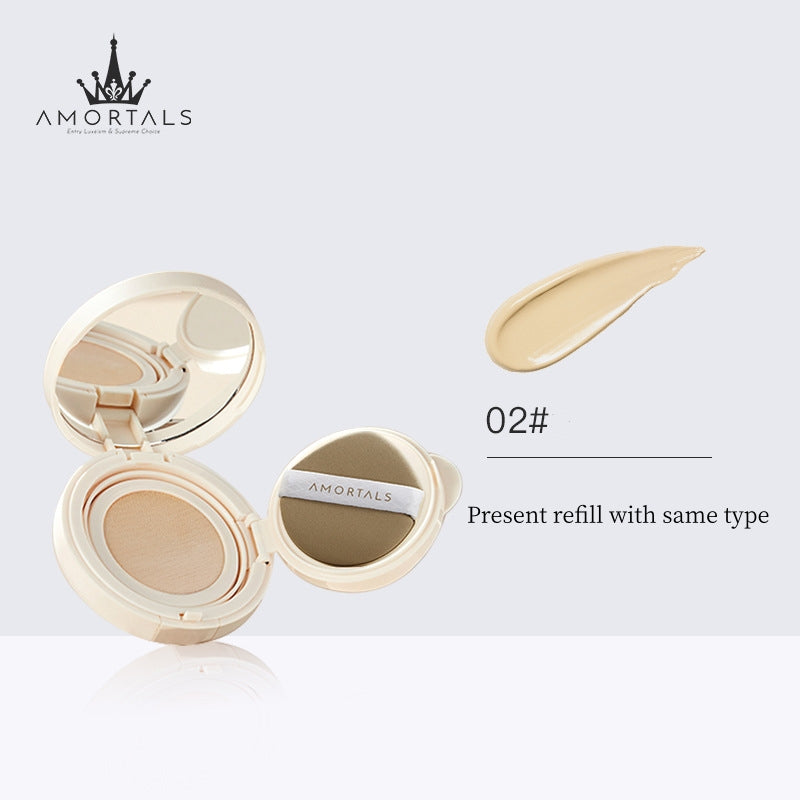 Amortals Moisturizing Long Lasting Oil Control Air Cushion 13g 尔木萄持久控油气垫