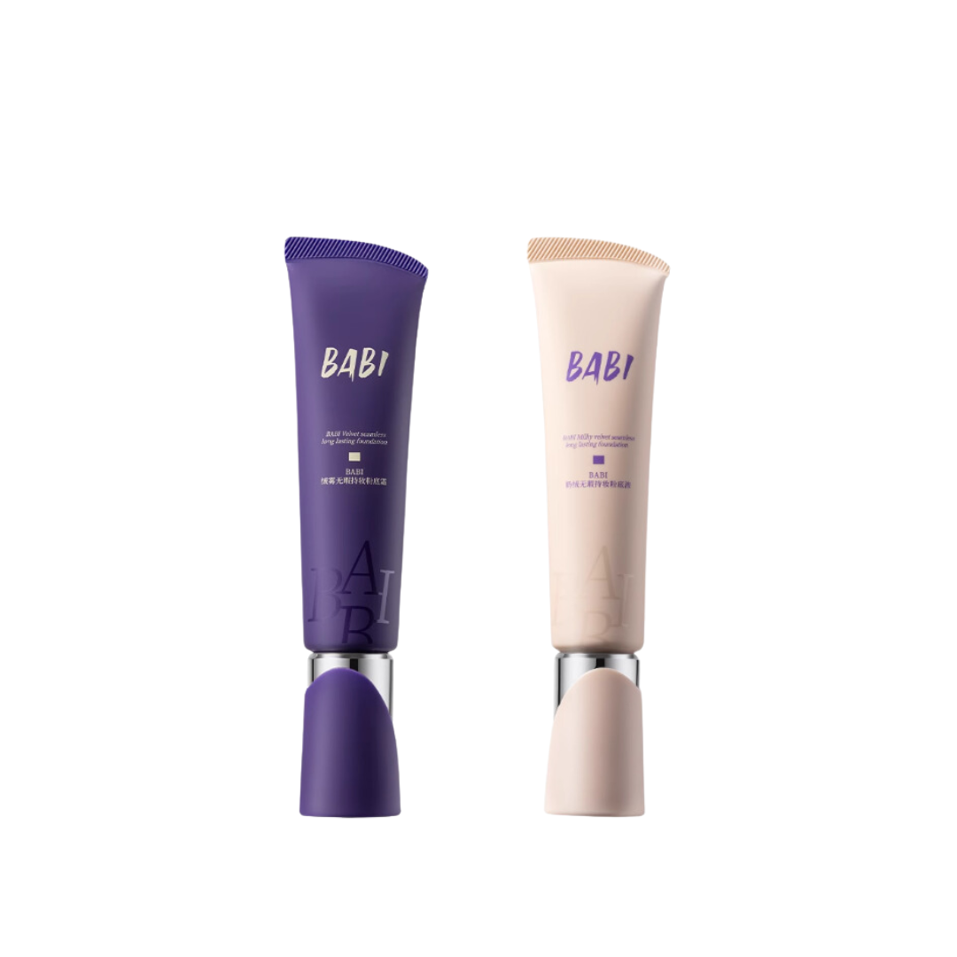 BABI Velvet Matte Flawless Longl Lasting Foundation 30g BABI绒雾无瑕持妆粉底霜