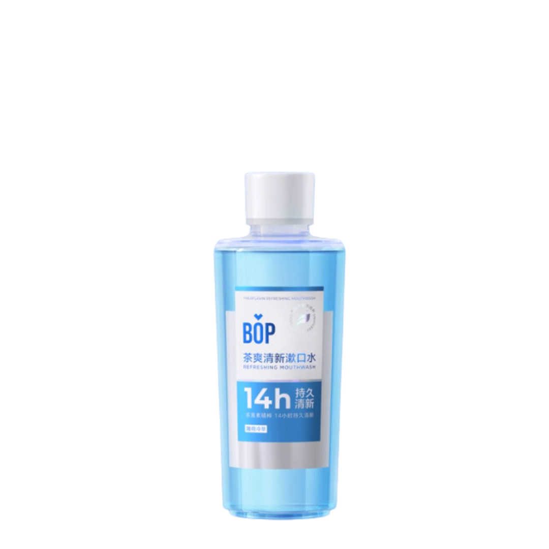 BOP Tea Refreshing Mouthwash 500ml 波普专研茶爽清新漱口水