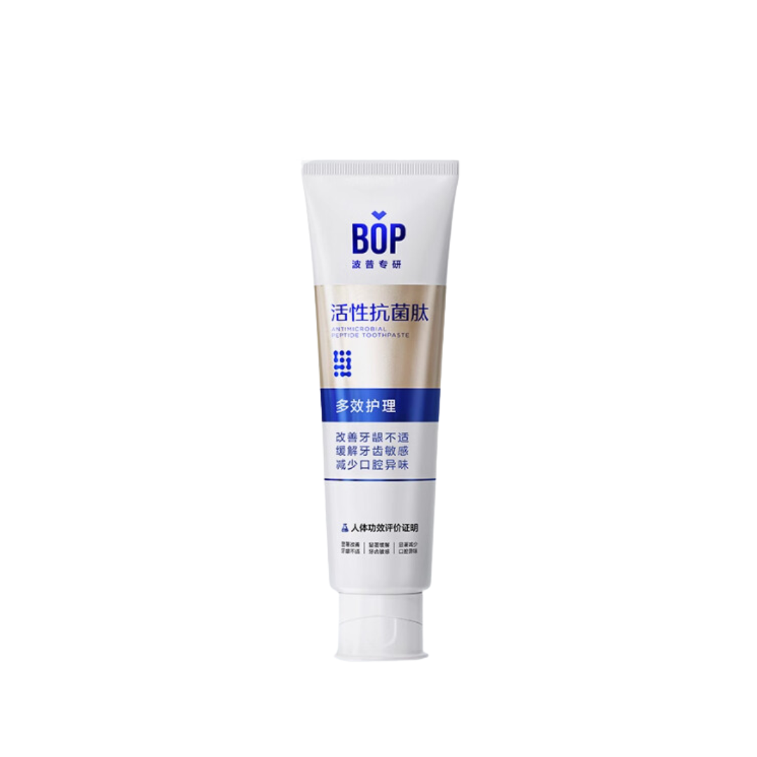 BOP Antimicrobial Peptide Toothpaste 120g 波普专研活性抗菌肽牙膏