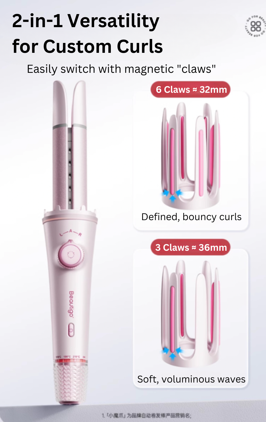 Beautigo Automatic Curling Iron Beautigo全自动卷发棒