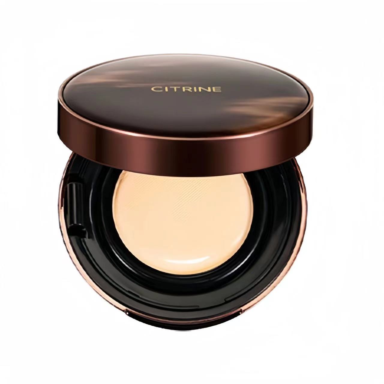 CITRINE Velvet Light Locking Flawless Cushion Foundation Cream 12g 春汀绒光锁色无瑕气垫粉底霜