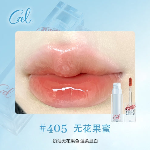 CZEL Aqua Mirror Lip Glaze 3.5g 绔姿水光镜面唇釉