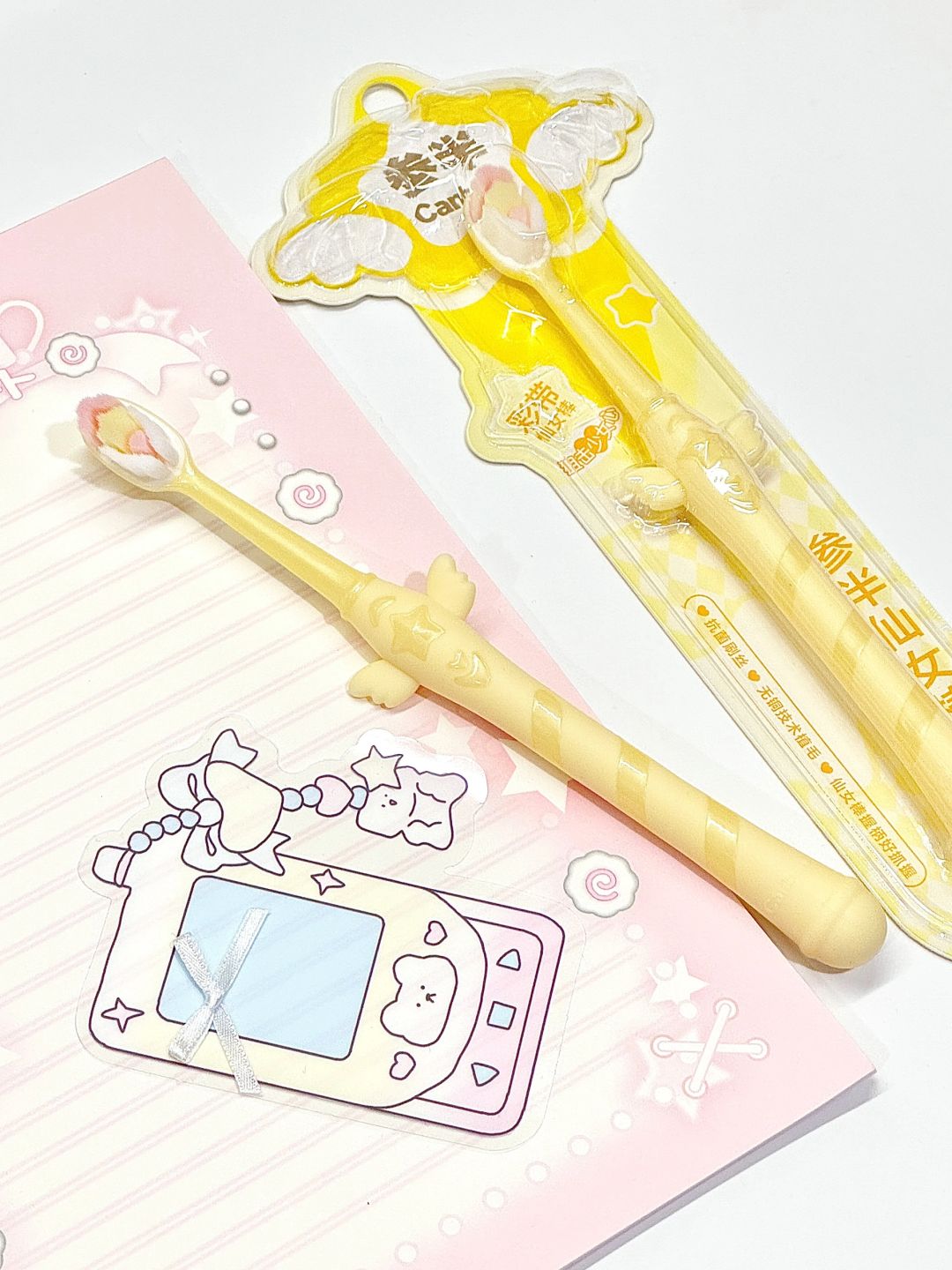 CanBan Star Magic Fairy Wand Toothbrush 3pcs 参半星星魔法仙女棒牙刷