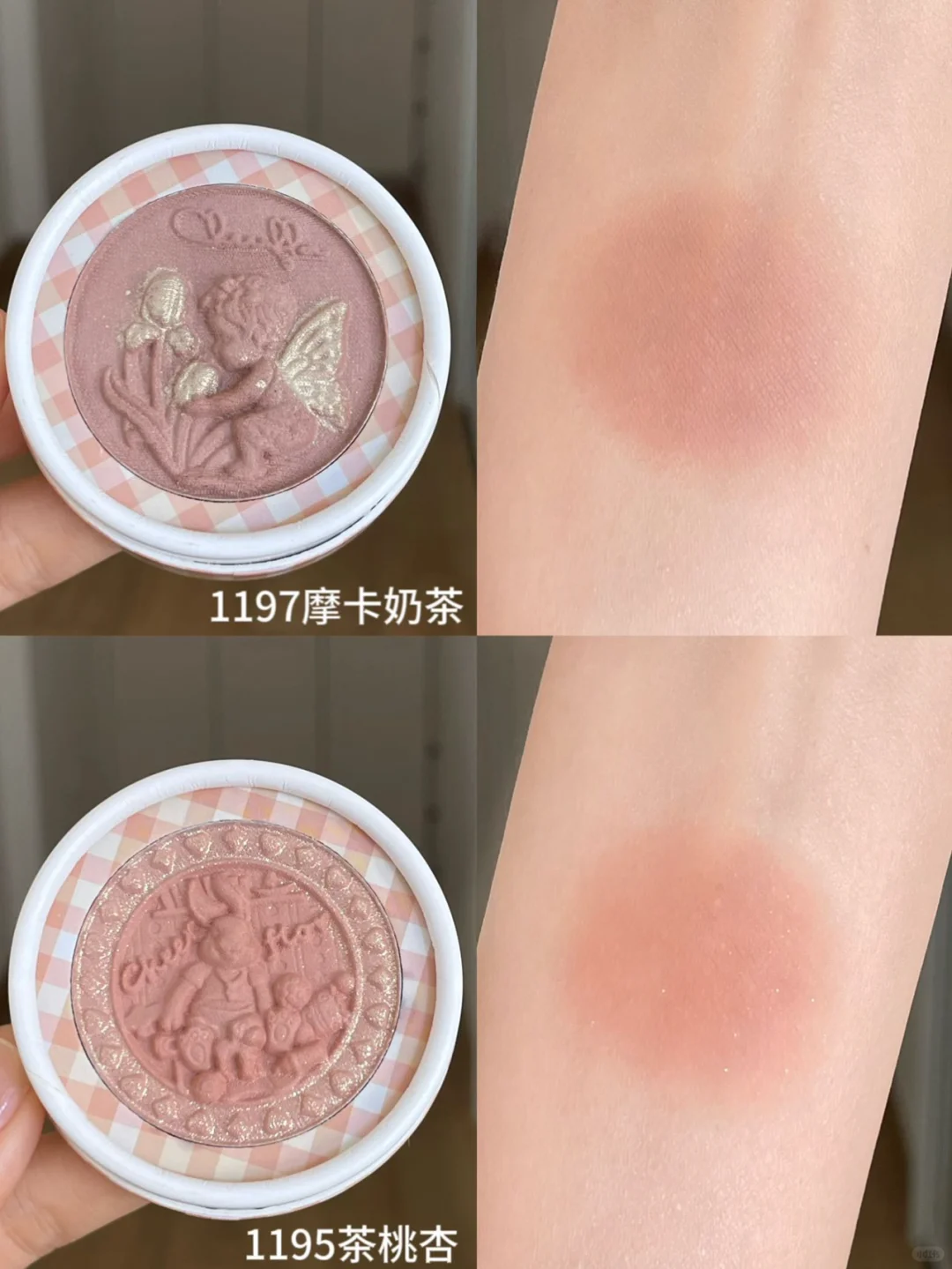 TikTok/Douyin Hot Cheerflor Angel Embossed Blush 6g 【Tiktok抖音爆款】游乐者天使浮雕腮红