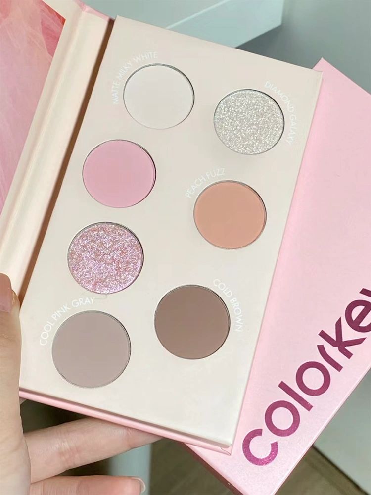 Colorkey Pink Diamond Series 7-Color Eyeshadow Palette 8.5g 珂拉琪粉钻系列七色眼影盘