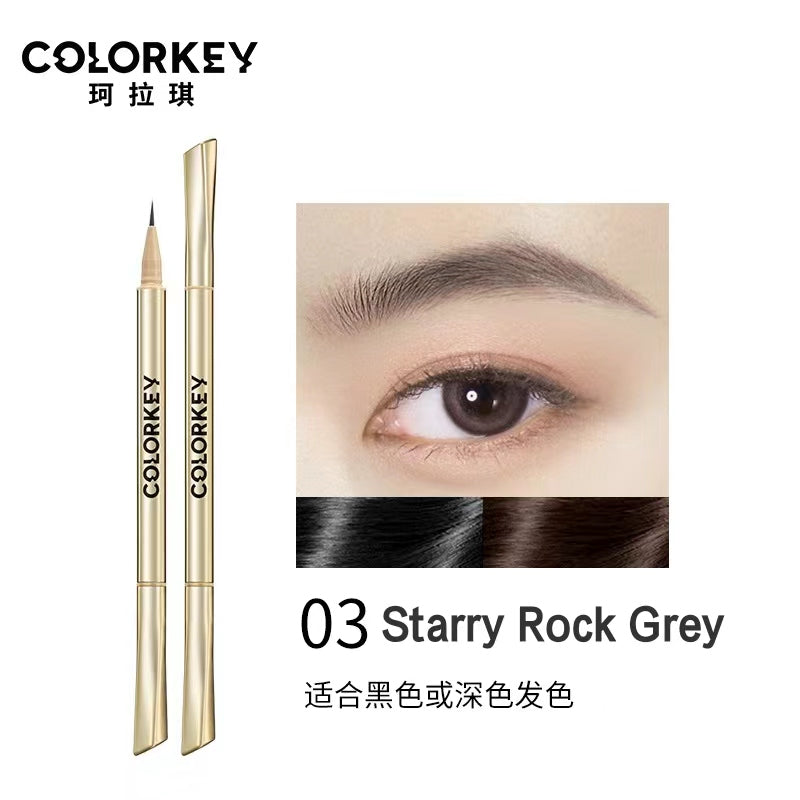 Colorkey Waterproof Long-lasting Smudge-proof Liquid Eyebrow Pencil 珂拉琪防水持久不易脱色水眉笔70mg