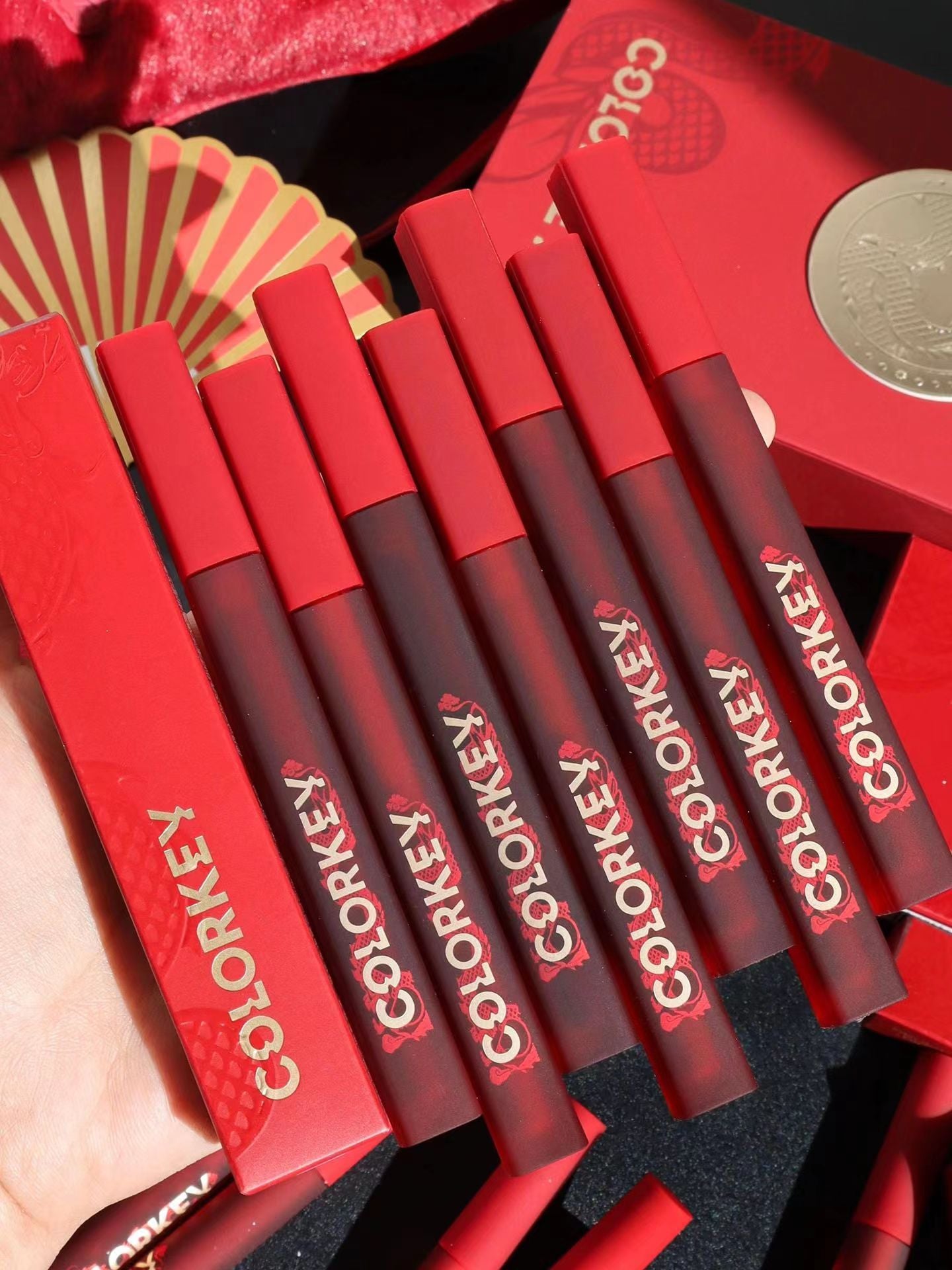 Colorkey Year of the Dragon Mini Lip Gloss SET 1g*6 珂拉琪龙年唇露唇釉迷你套盒