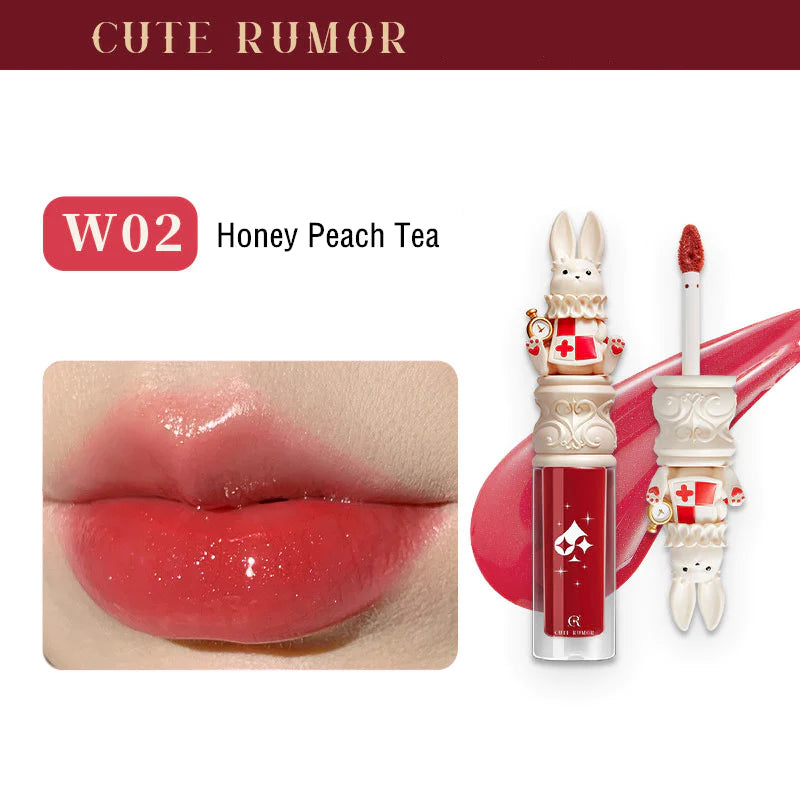 CuteRumor Bunny Lip Gloss/ Matte Lip Mud / Lipstick 可爱物语兔兔唇釉镜面唇釉/唇泥/口红 2.5g