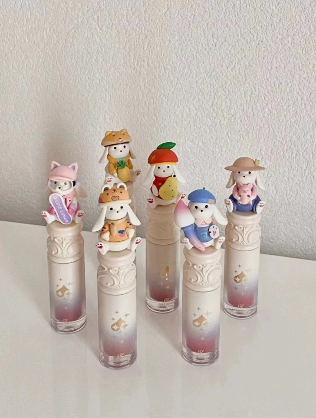 CuteRumor Bunny Lip Gloss/ Matte Lip Mud / Lipstick 可爱物语兔兔唇釉镜面唇釉/唇泥/口红 2.5g