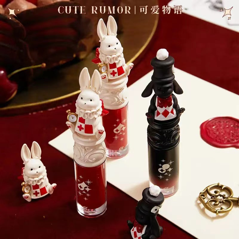 CuteRumor Bunny Lip Gloss/ Matte Lip Mud / Lipstick 可爱物语兔兔唇釉镜面唇釉/唇泥/口红 2.5g