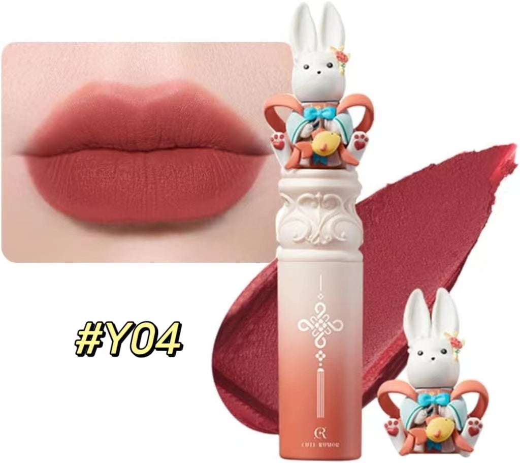 CuteRumor Bunny Lip Gloss/ Matte Lip Mud / Lipstick 可爱物语兔兔唇釉镜面唇釉/唇泥/口红 2.5g