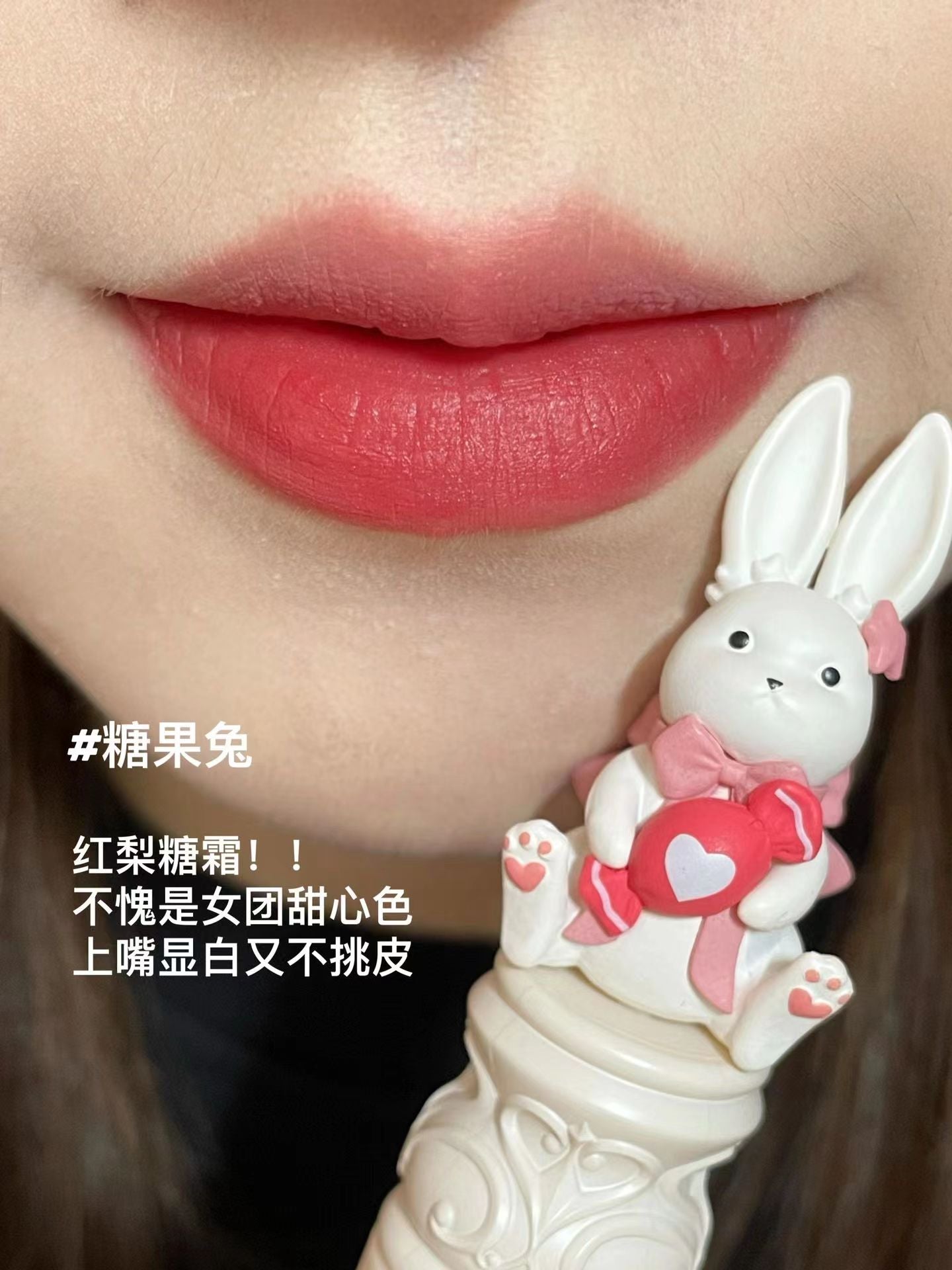 CuteRumor Wonderland Tea Party Black / Whte Rabbit Velvet Matte Lip Creamy Lip Mud 可爱物语兔兔唇釉镜面唇釉 2.5g