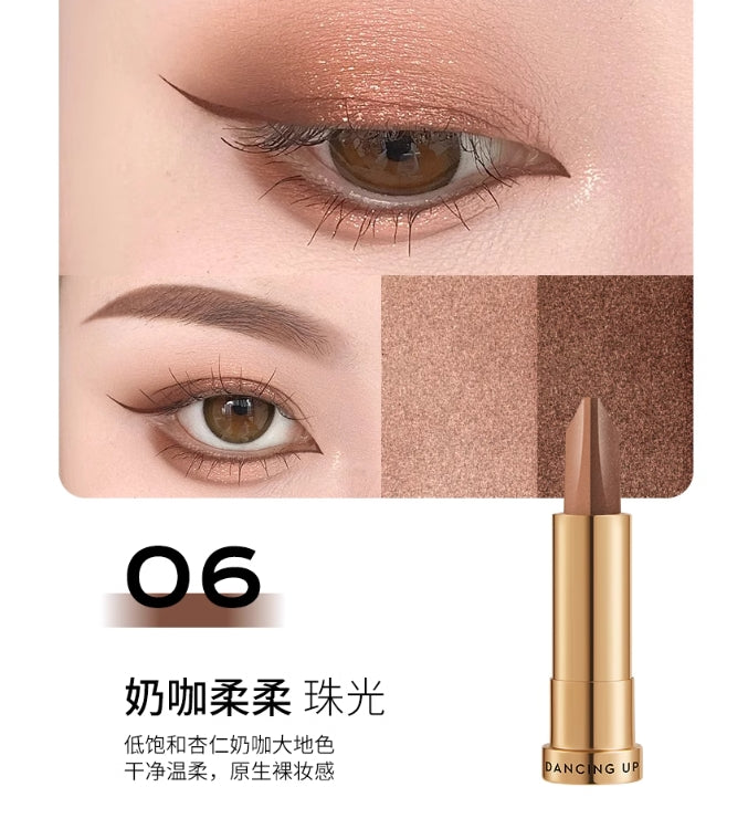 Tiktok/Douyin Hot DANCING UP Golden Diamond Duo Eye Shadow Stick 3.5g【Tiktok抖音爆款】舞动奇迹金钻双色眼影棒