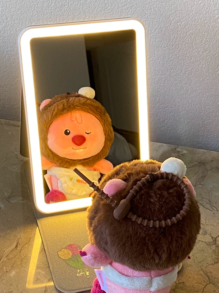 DOCO LAB Portable Smart LED Makeup Mirror DOCO LAB便携折叠智能LED化妆镜