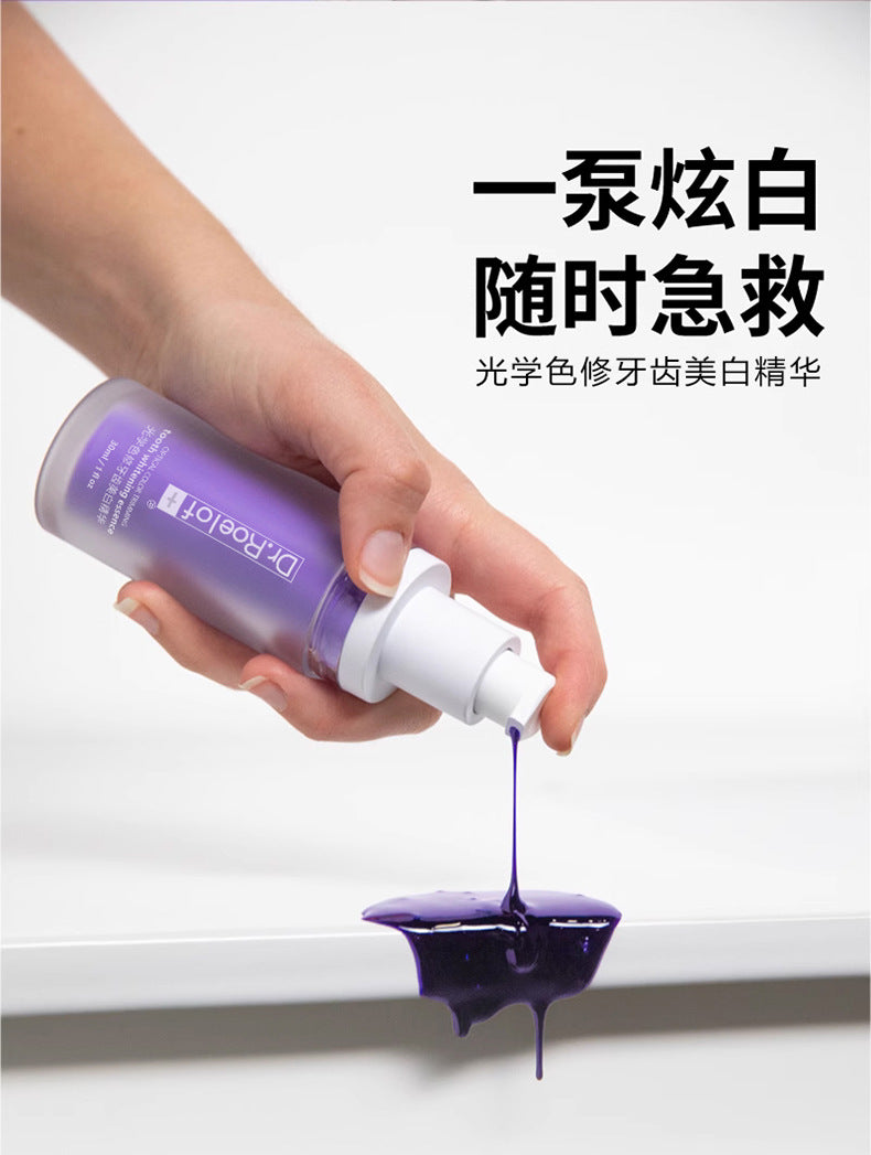 Tiktok/Douyin Hot Dr.Roelof+ Optical Color Correcting Tooth Whitening Essence 30ml 【Tiktok抖音爆款】Dr.Roelof+光学色修牙齿美白精华