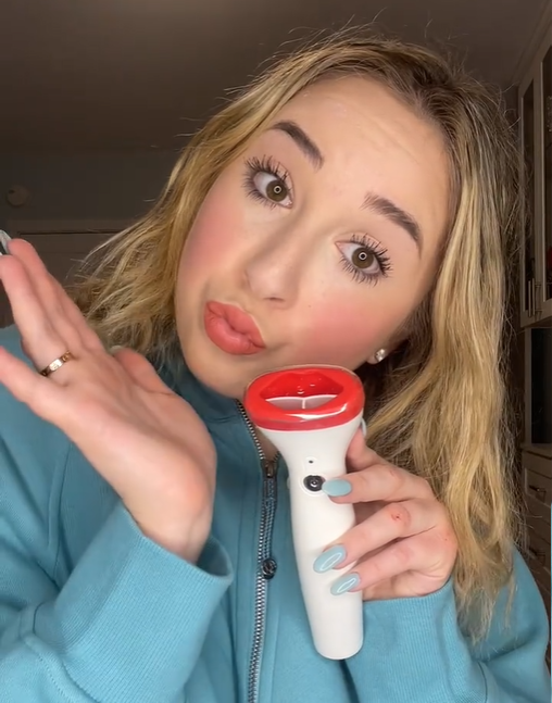 Tiktok/Douyin Pop-up Gadgets Electric Silicone Lip Plumper 【Tiktok抖音爆款】 电动硅胶丰唇神器