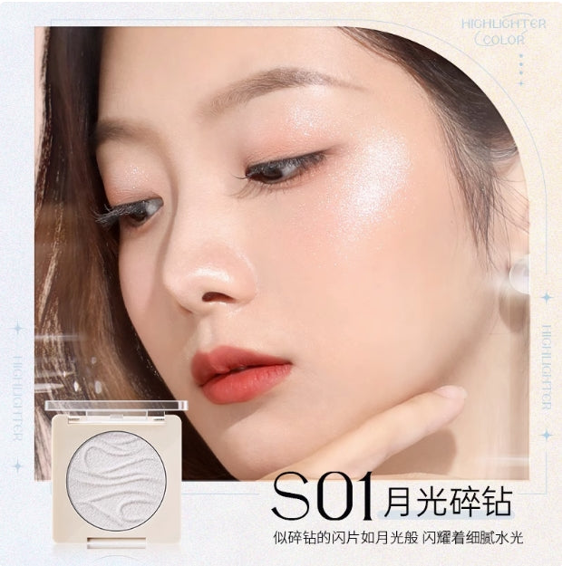 FOCALLURE Illuminating Highlighter Powder 5g 菲鹿儿光影幻彩高光粉饼