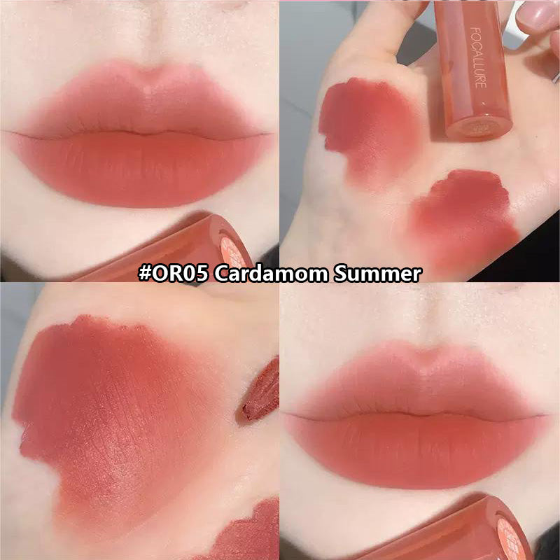 FOCALLURE Matte Lip Mud 2g 菲鹿儿哑光唇泥