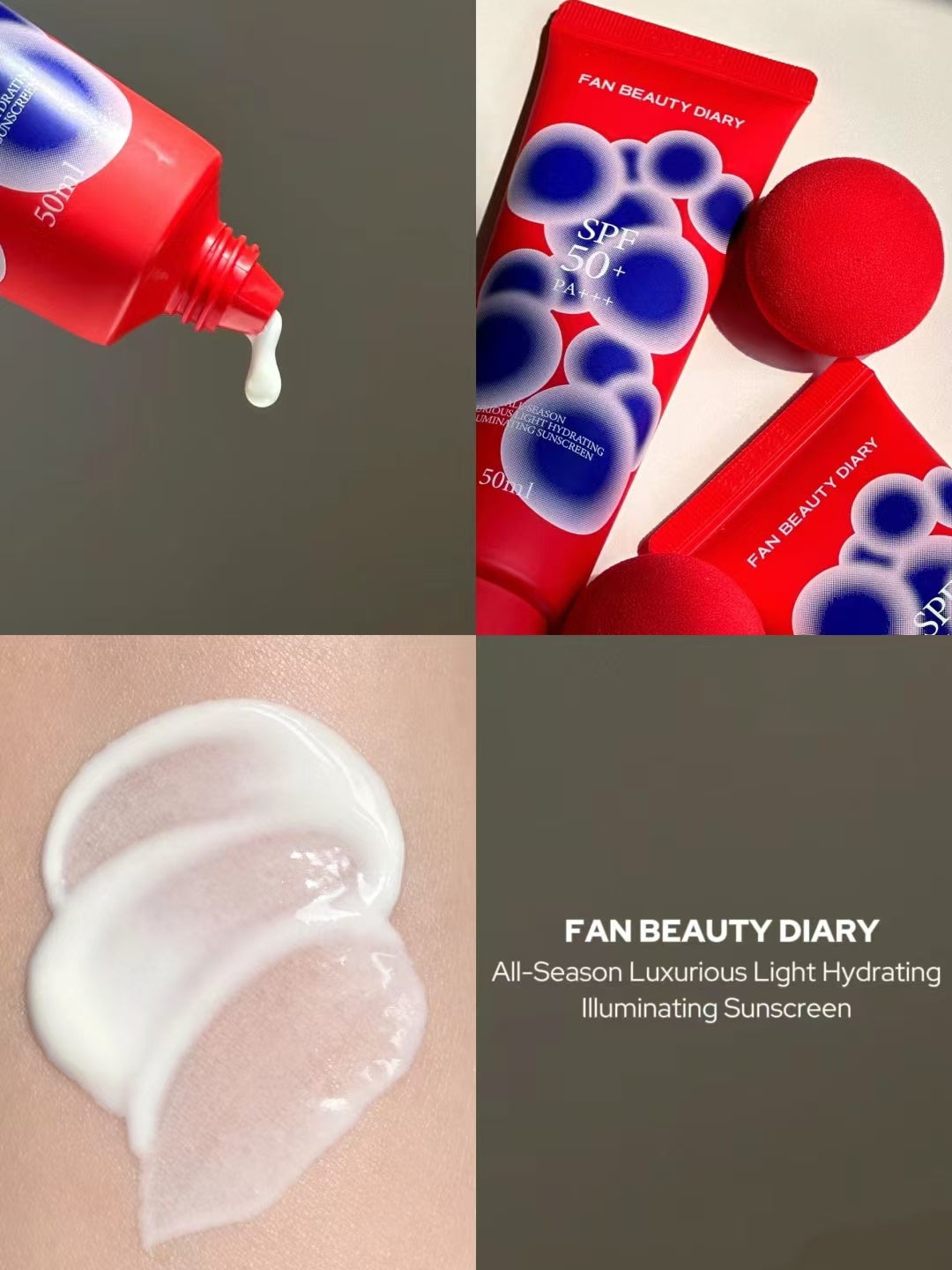 Fanbeauty Luxurious Water-Glow Bare Skin Sunscreen 50ml 范冰冰同款奢感水光裸感防晒乳