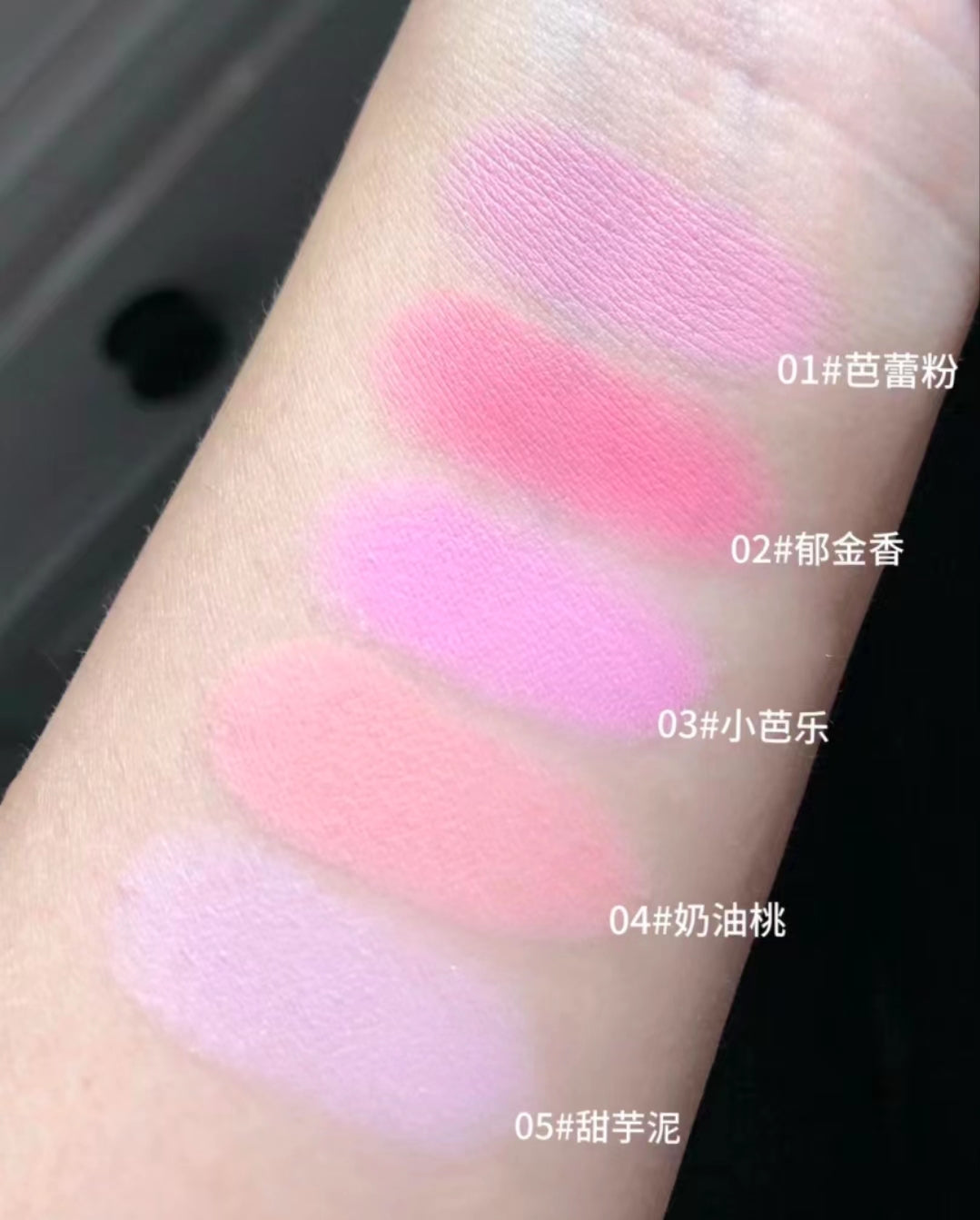 Flortte Butterfly Airy Meladerm Style Blush Cream 花洛莉亚好美莉亚空气感美拉德风腮红膏 6g