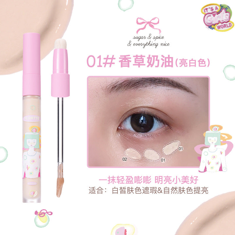 Flortte Wackky Girl's World Concealer 4.8g 花洛莉亚女生宿舍系列遮瑕蜜