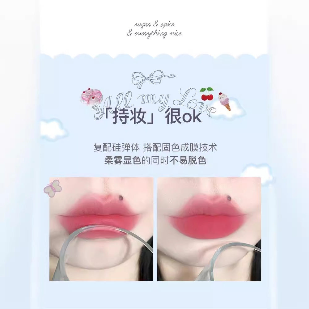 Flortte Wackky Girl's World Solid Lip Mud 1.4g 花洛莉亚女生宿舍系列固体唇泥