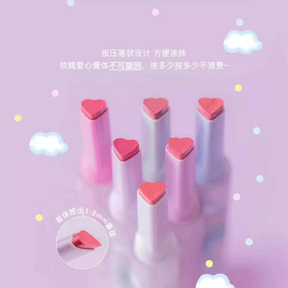 Flortte Wackky Girl's World Solid Lip Mud 1.4g 花洛莉亚女生宿舍系列固体唇泥