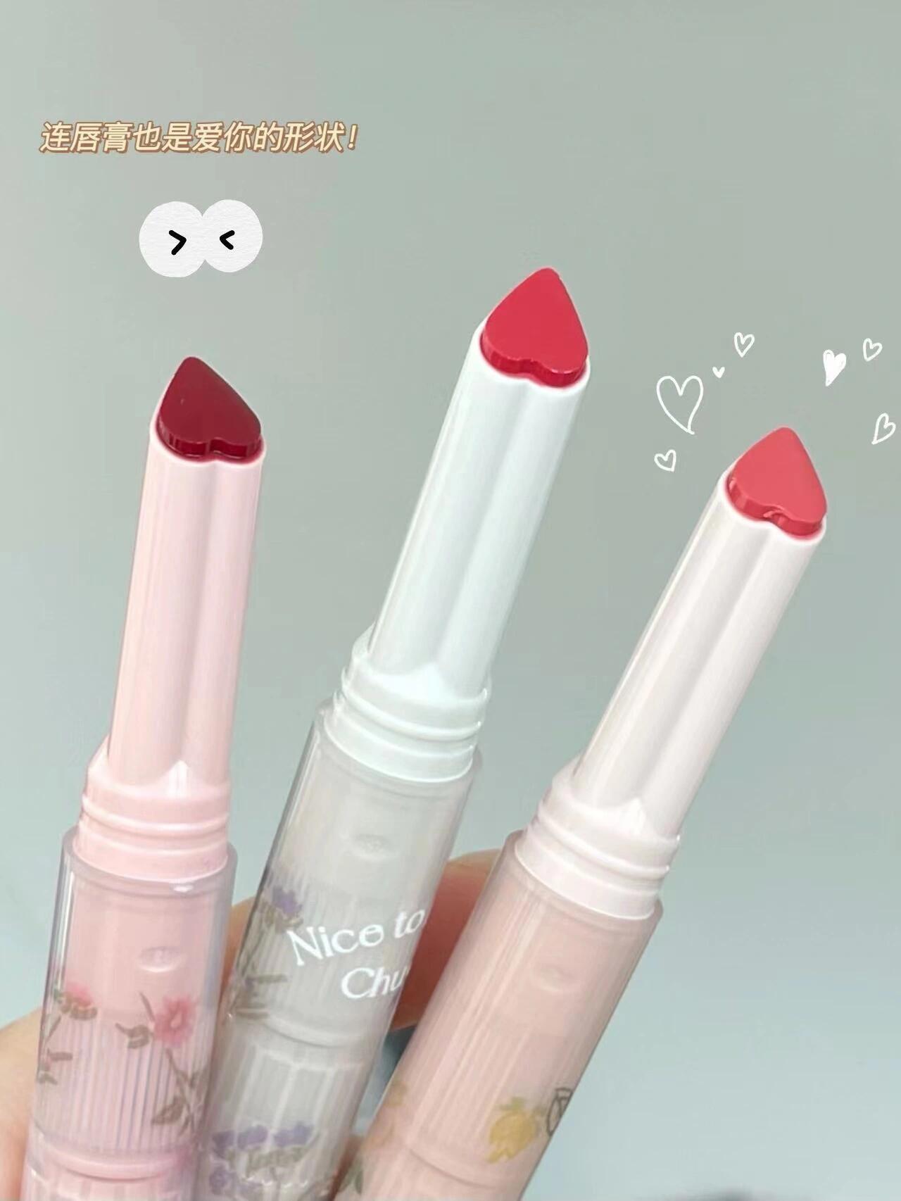 Flortte Heart Shape Beauty Chu Jelly Lipstick 1.4g 花洛莉亚果冻初吻棒