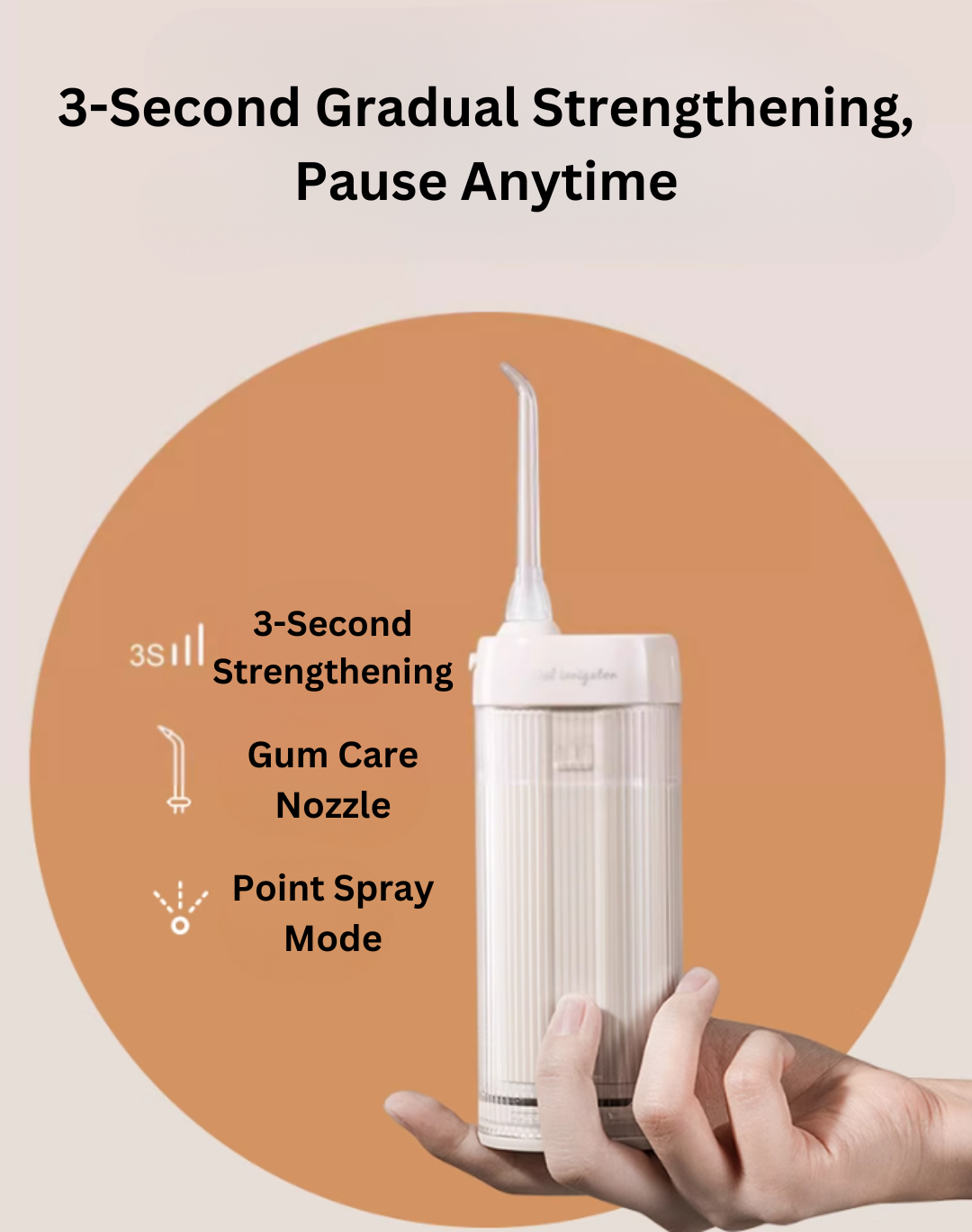 GIICARE Portable Fragrance Water Flosser V10 集致香氛便携冲牙器