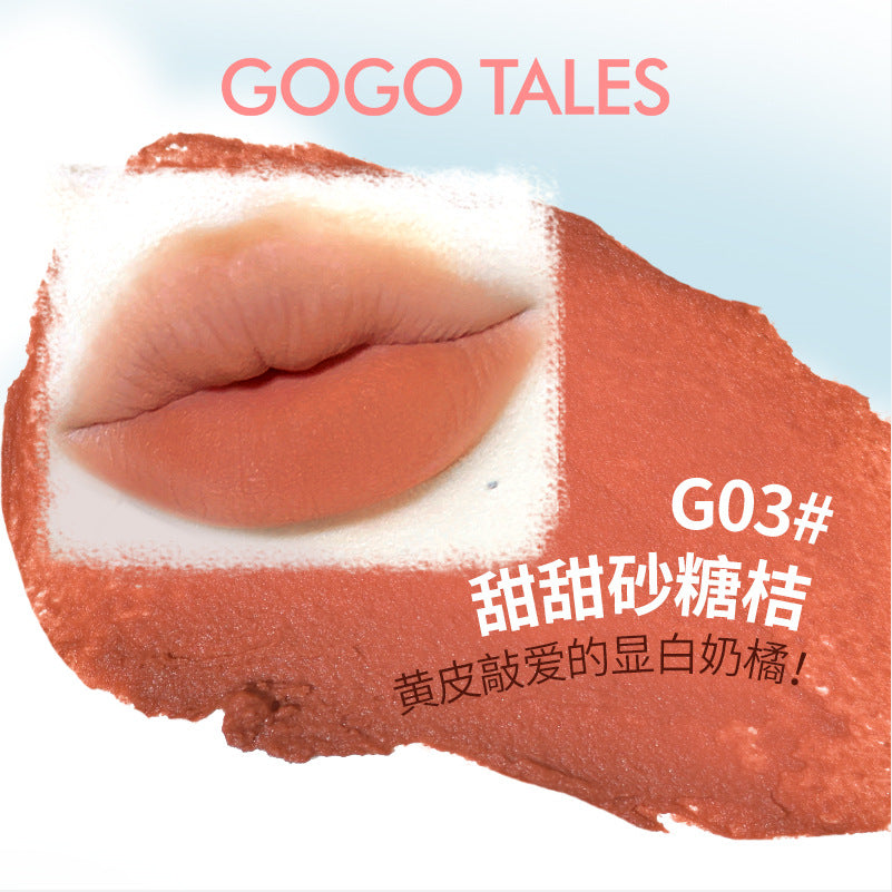 GOGOTALES Clouds Longwear Lip Mud 3.1g 戈戈舞云感锁色唇泥