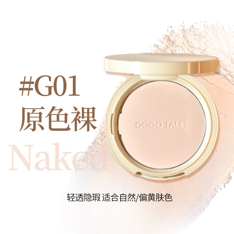 GOGOTALES Luster Retention Light Powder 14.5g 戈戈舞光凝轻透粉饼