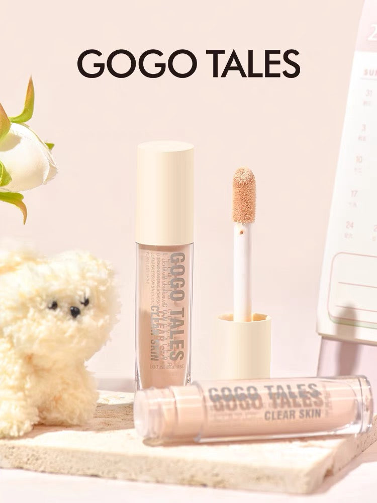 GOGOTALES Soft Focus Holding Makeup Highlight Concealer 6.8g 戈戈舞柔焦持妆高光遮瑕液