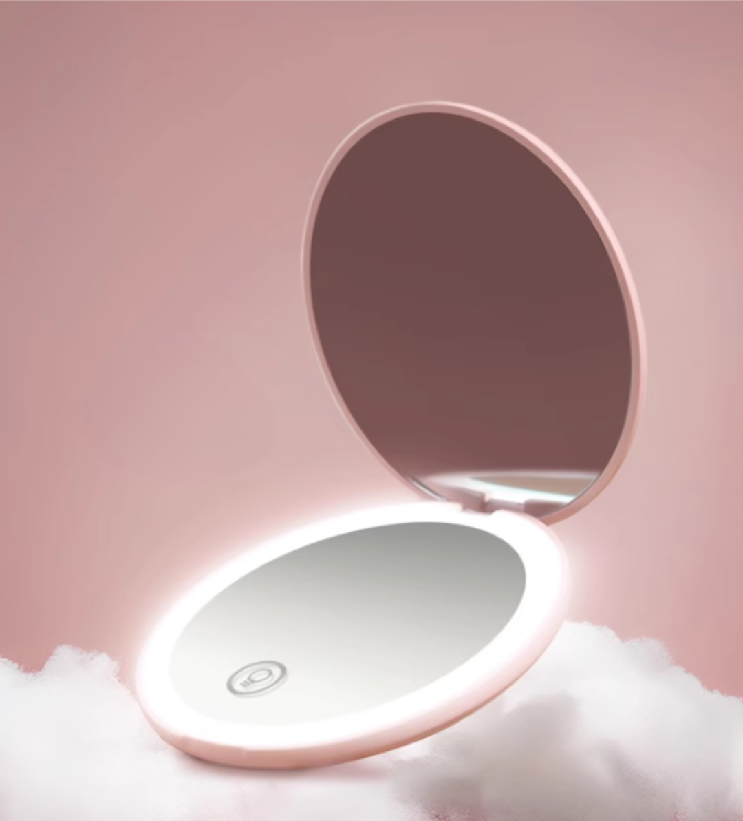 GOOOD High-Definition LED Portable Makeup Mirror 古迪高清LED便携随身化妆镜