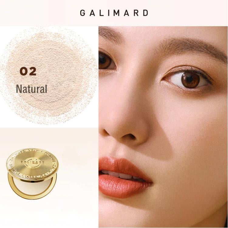 Galimard Gold Coin Oil-Control Velvet Pressed Powder 嘉利玛金币控油丝绒粉饼 9g