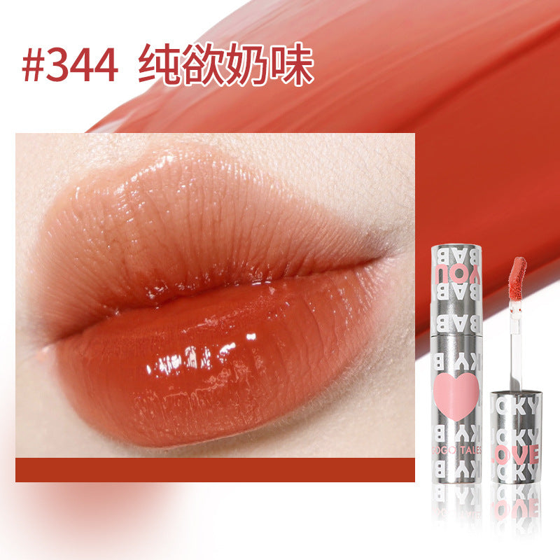 Gogotales Heart Water Light Moisturizing Lip Gloss 戈戈舞爱心镜面水光唇釉 2.8g