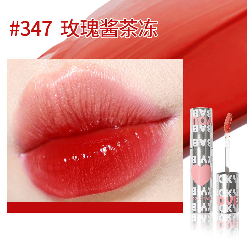 Gogotales Heart Water Light Moisturizing Lip Gloss 戈戈舞爱心镜面水光唇釉 2.8g