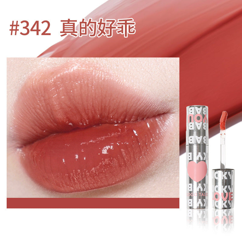 Gogotales Heart Water Light Moisturizing Lip Gloss 戈戈舞爱心镜面水光唇釉 2.8g