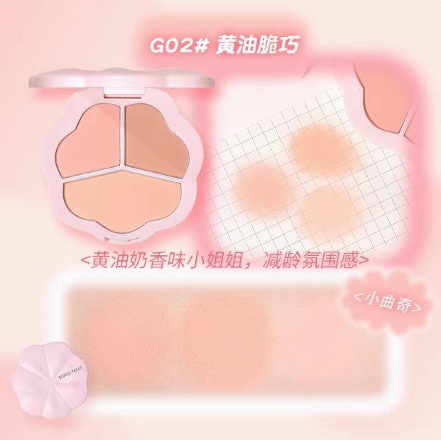 Gogotales Flower Mist Powder Blush 8.4g 戈戈舞花间粉雾腮红