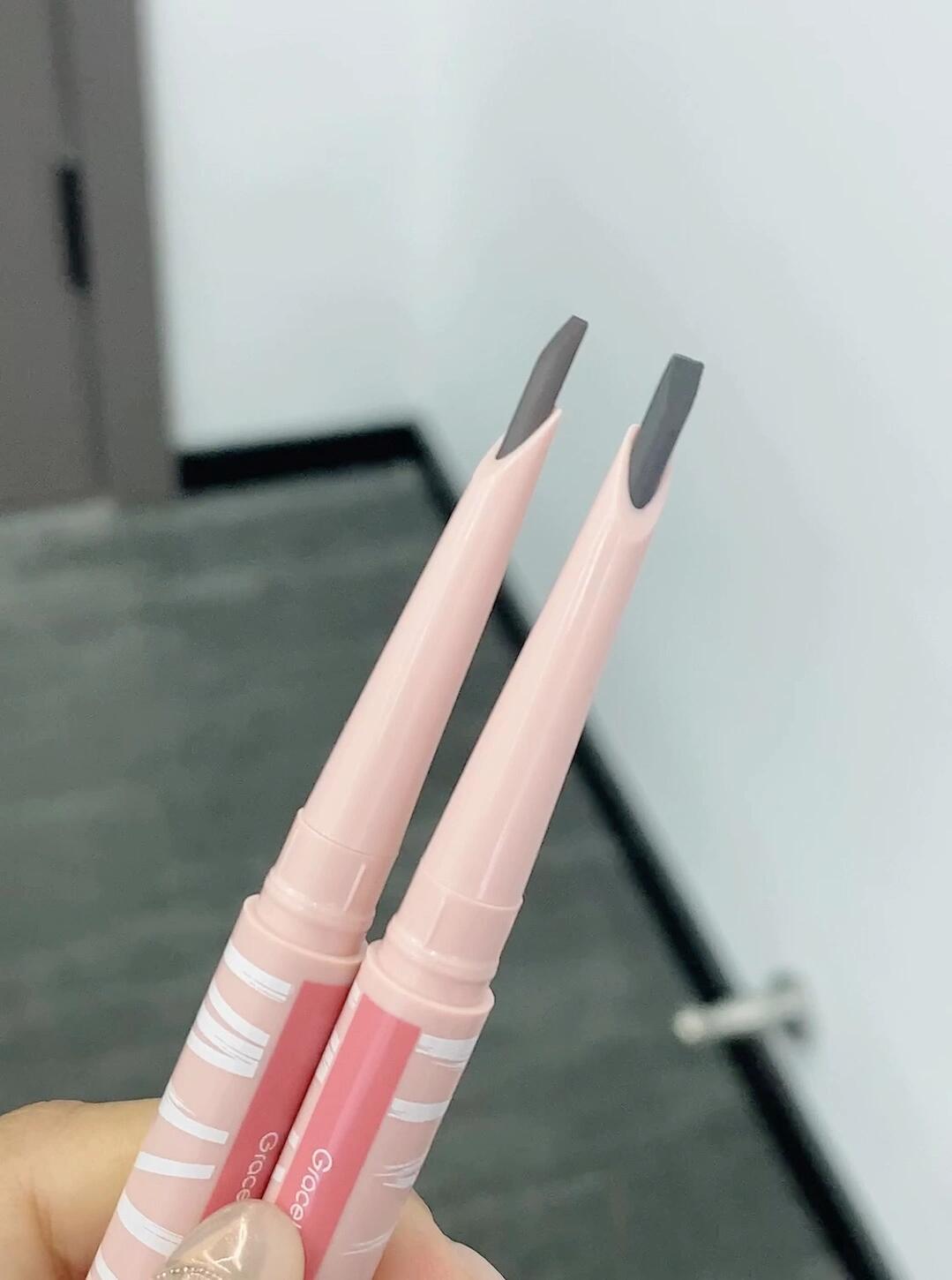 Gracebabi Blade Fine Mist 3D Eyebrow Pencil 250mg+Refill 250mg 瑰宝秘语刀锋丝雾立体眉笔